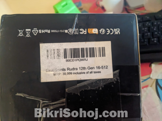 SKULL SAINT RUDRA MINI PC 16/512 GB